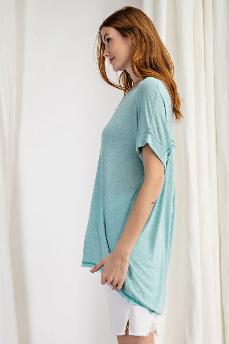16896   Iris Short Sleeve Top