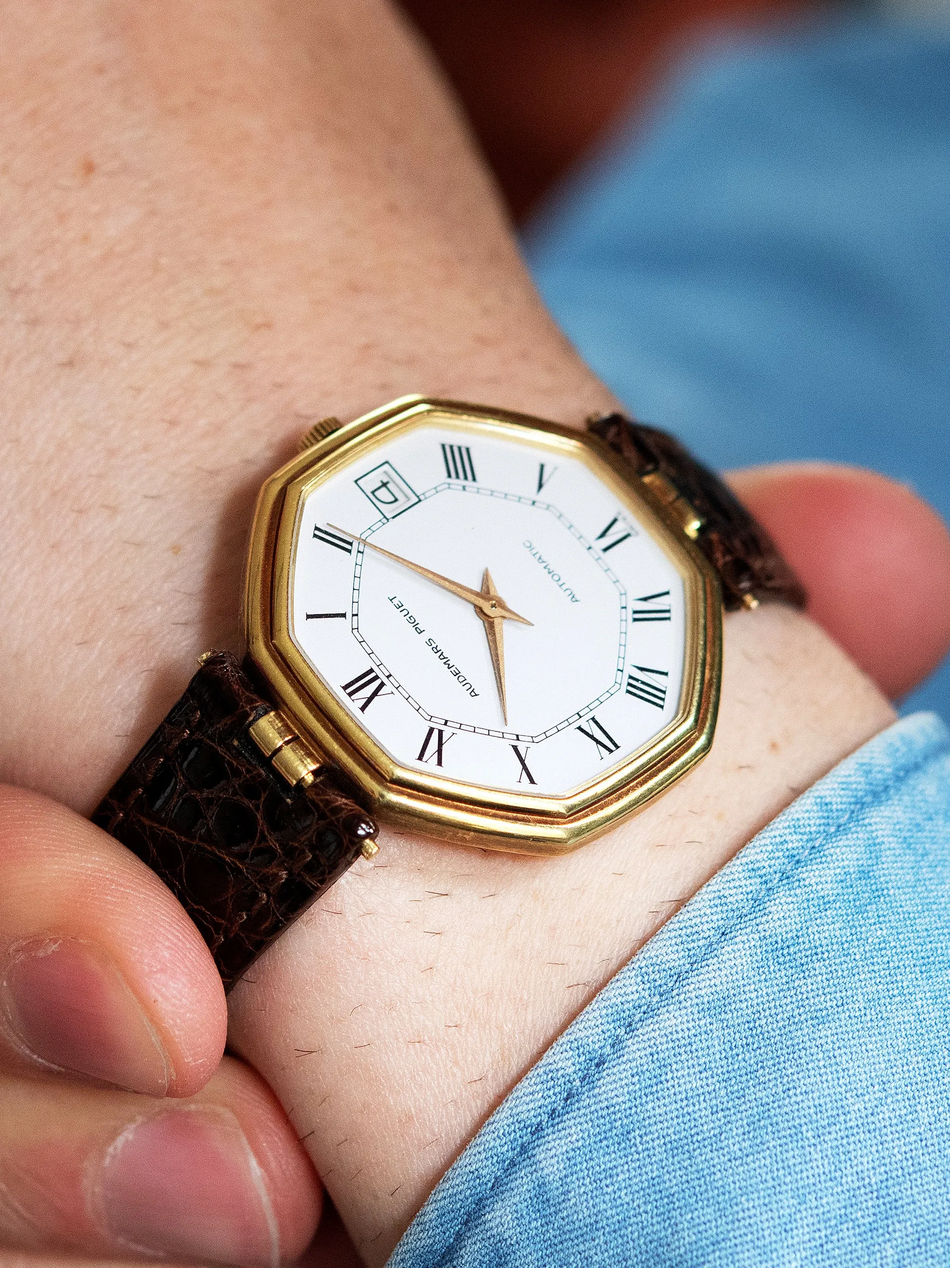 1980s Audemars Piguet Octagon 18K YG "Cal. 2121"