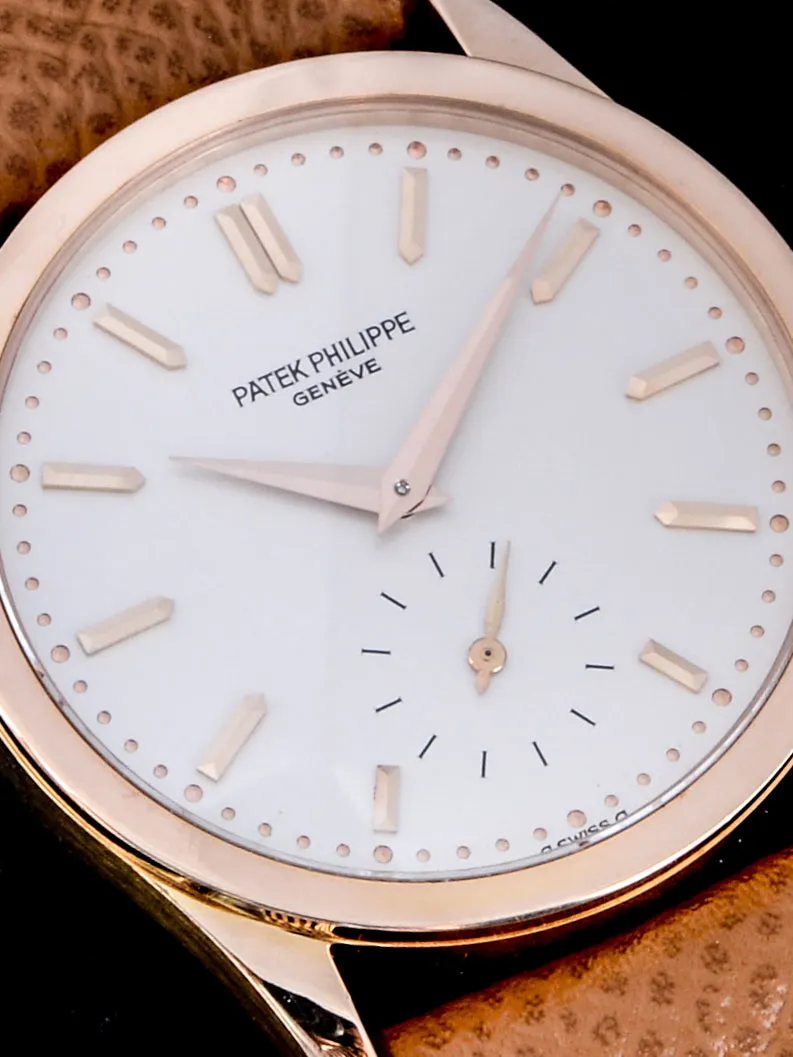 1980s Patek Philippe (Ref. 3796) 18k YG With Box