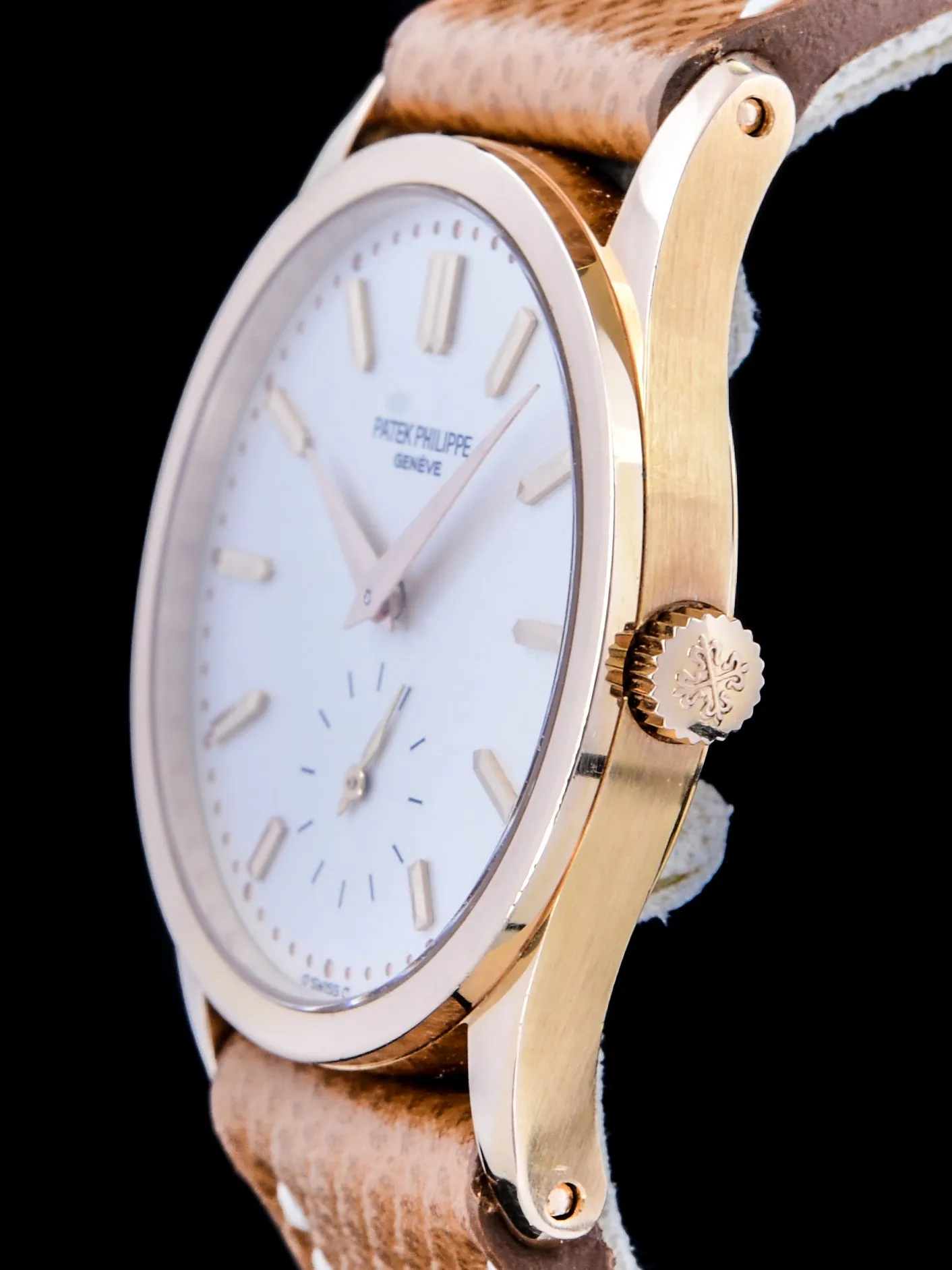 1980s Patek Philippe (Ref. 3796) 18k YG With Box