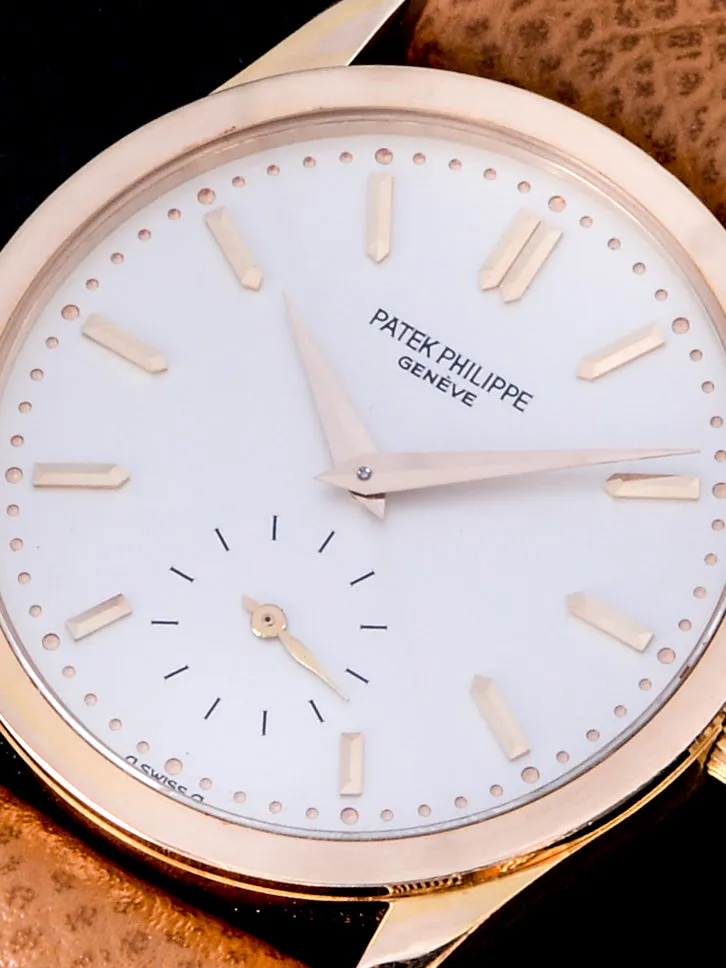 1980s Patek Philippe (Ref. 3796) 18k YG With Box