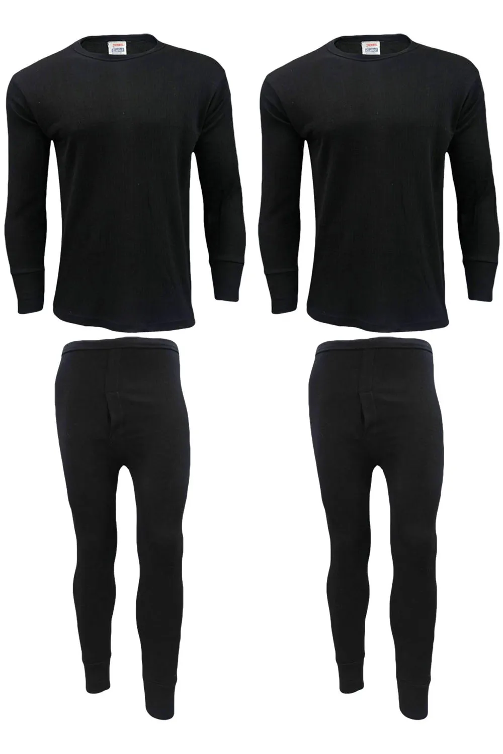 2 Pack Mens Full Sleeves Thermal Set