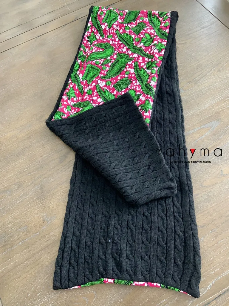 African Print Winter scarf-Joan SALE