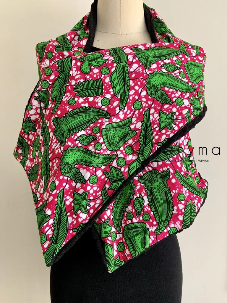 African Print Winter scarf-Joan SALE