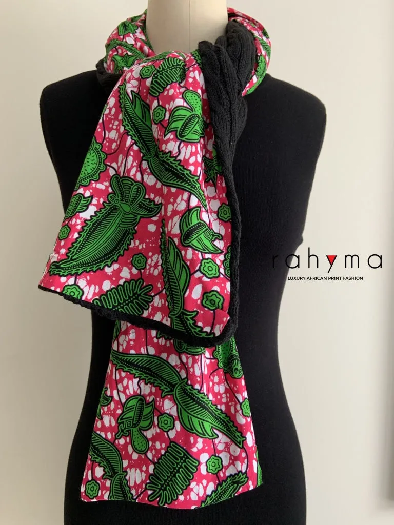 African Print Winter scarf-Joan SALE