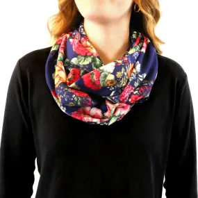 Allison Floral Infinity Scarf