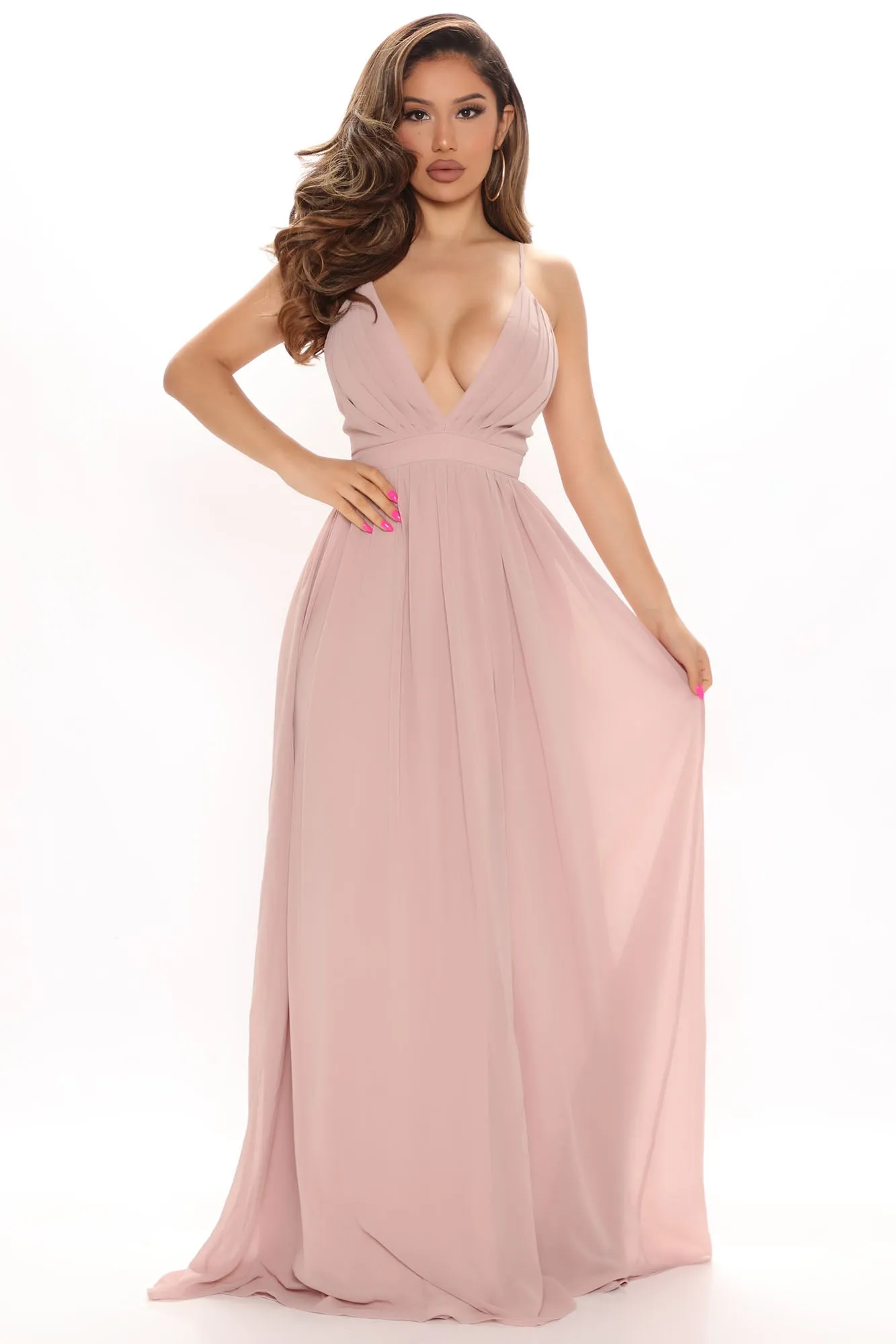Arabella Maxi Dress - Mauve
