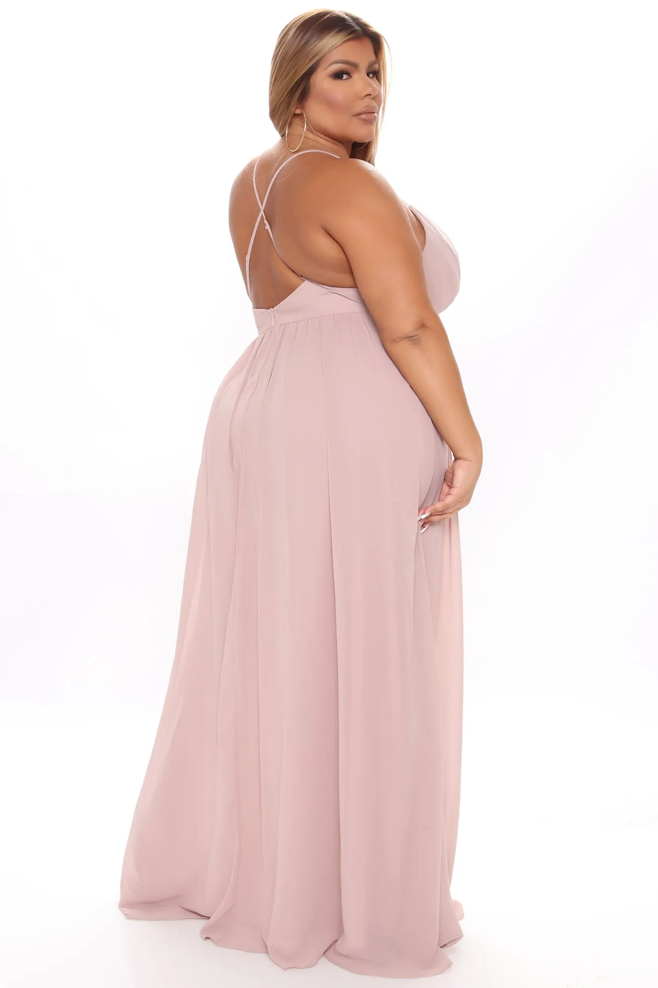 Arabella Maxi Dress - Mauve