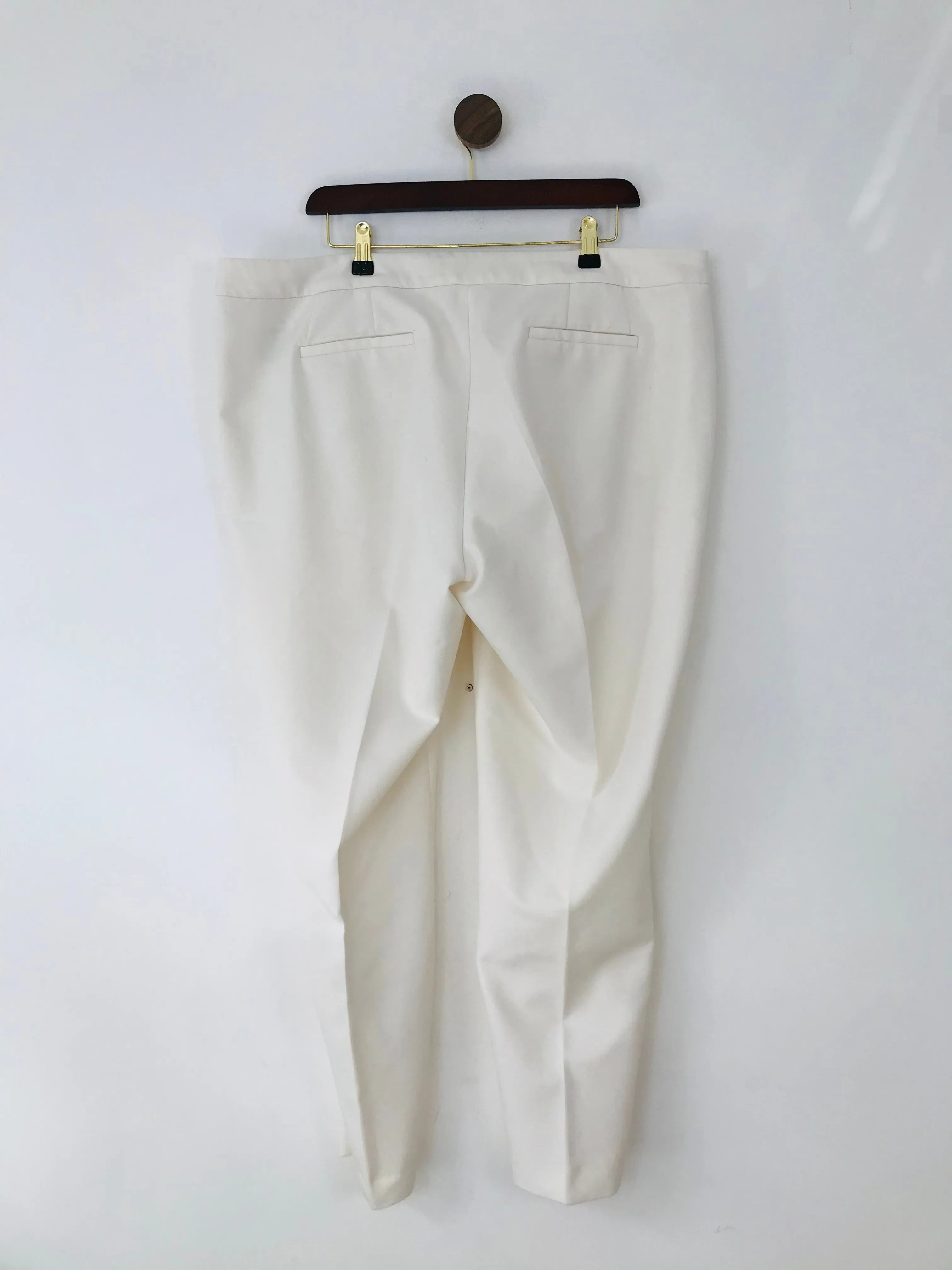Betty Barclay Women's Smart Chinos Trousers | UK22 | White