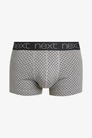 Black Pattern Hipsters Four Pack