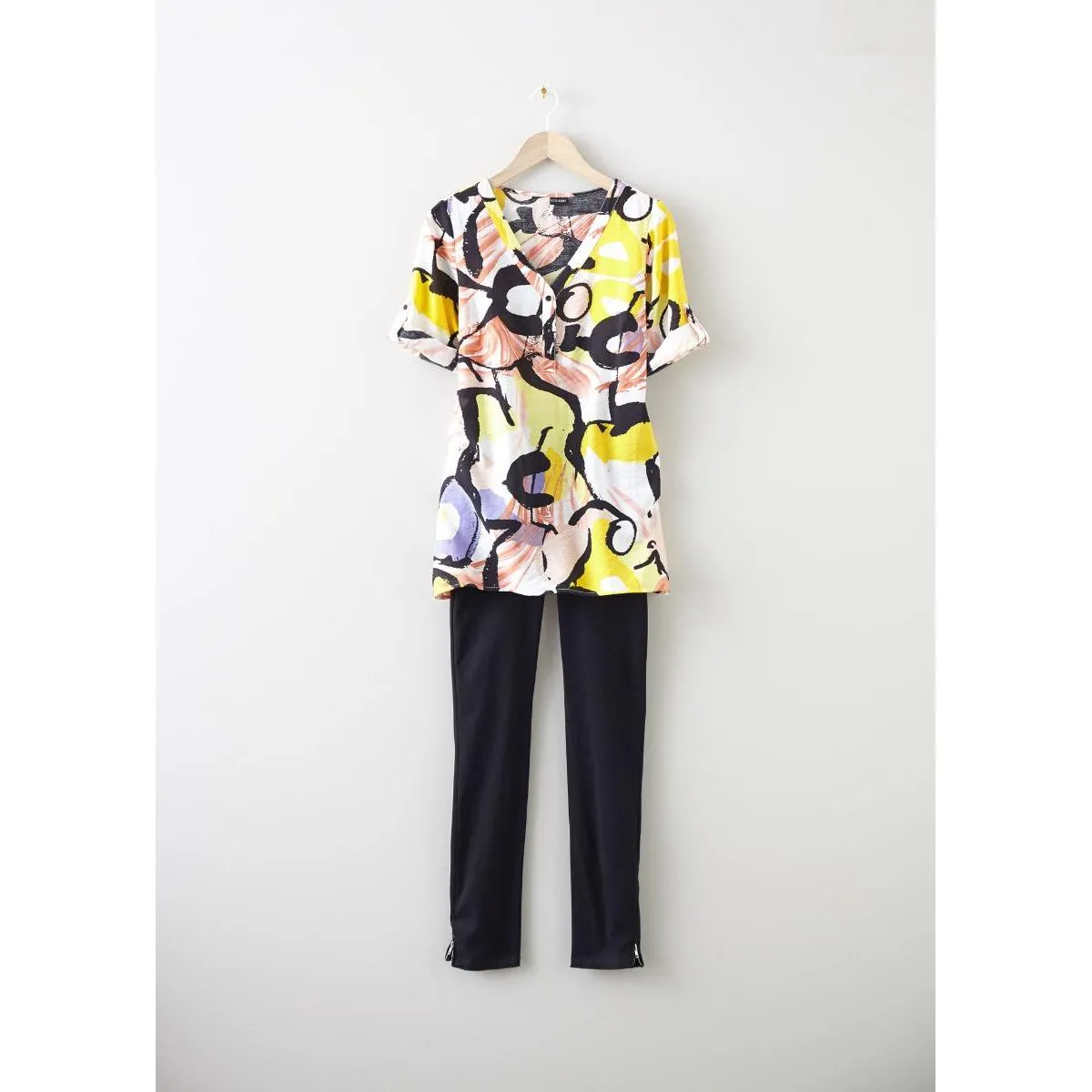 Bodyflirt White Printed Tunic