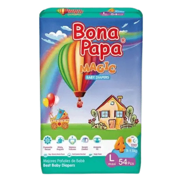 BONA PAPA MAGIC BABY DIAPERS MAXI L-4 9-13KG 54PCS