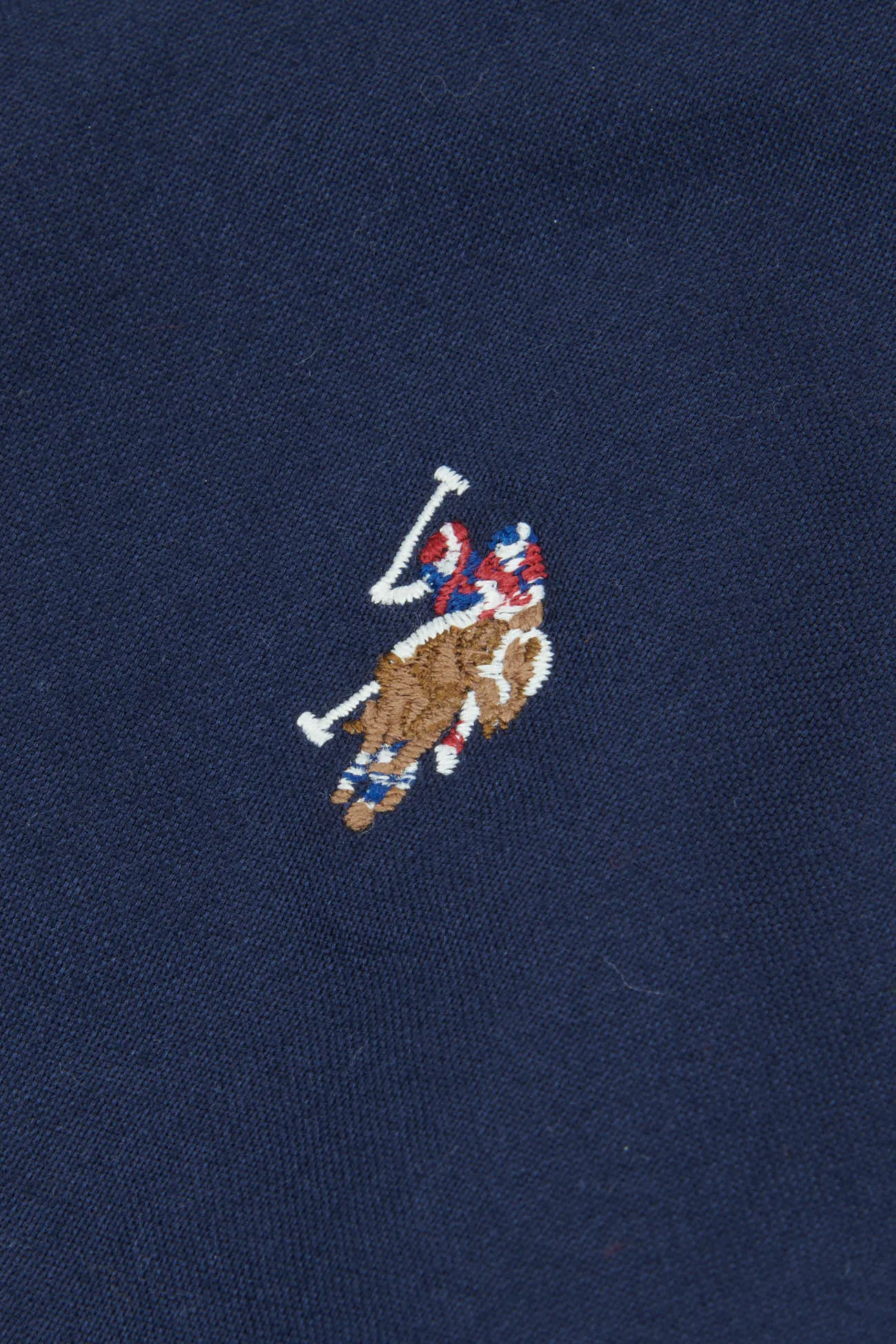 Boys Lifestyle Peached Oxford Shirt in Navy Blue