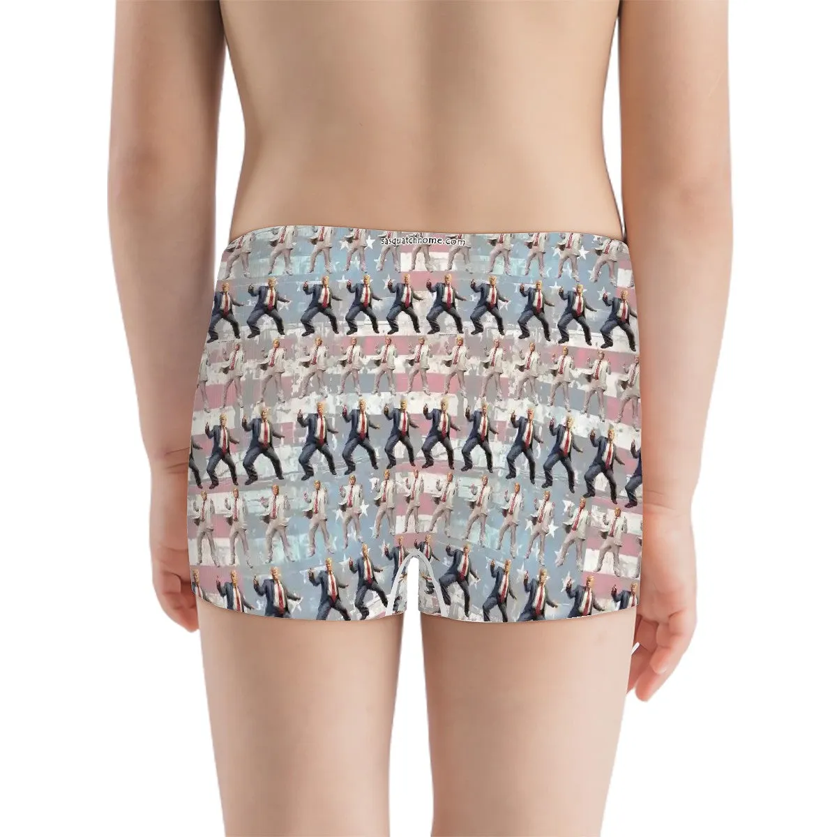 Boys Teens Boxer Briefs - Donald Trump, MAGA Set 2