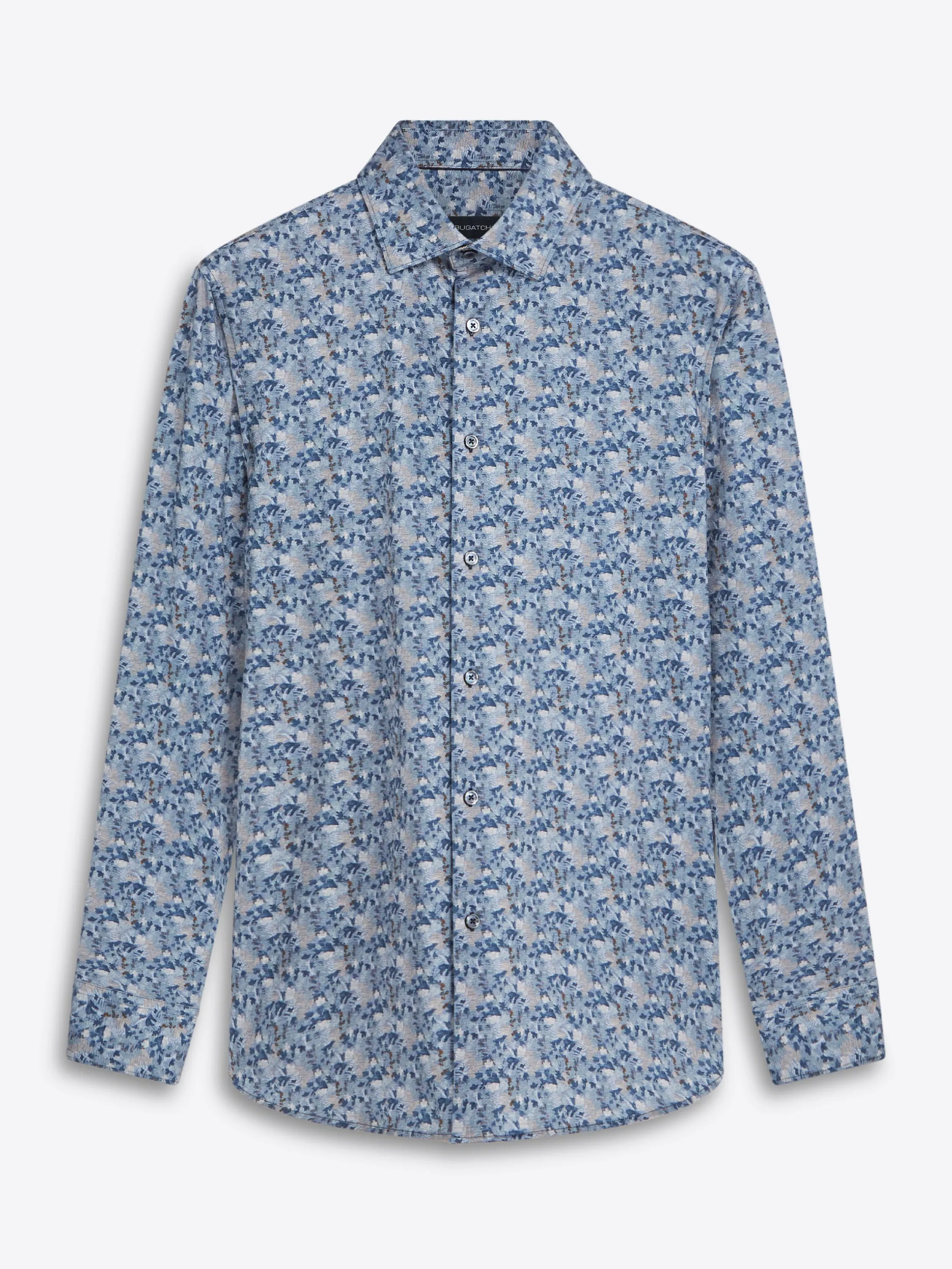 Bugatchi - Long Sleeve - Modern Fit - OOOHCotton Tech - 8 way Stretch - CF9274K60