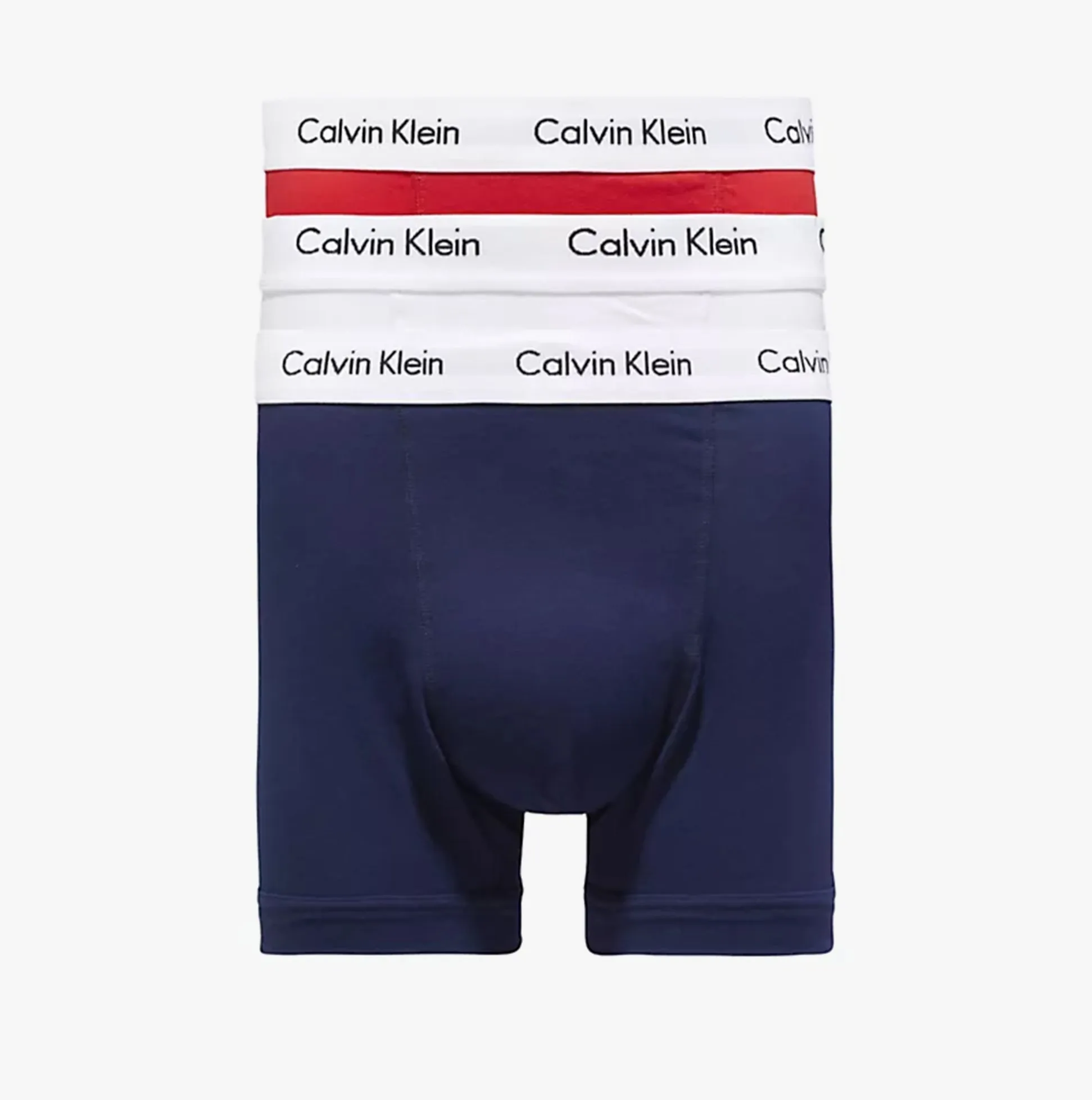 Calvin Klein TRUNK 3 Pack Mens Cotton Stretch Underwear Cloud