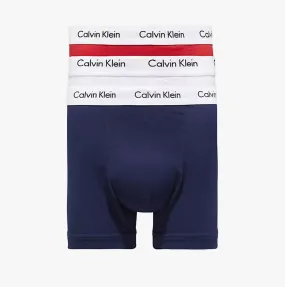 Calvin Klein TRUNK 3 Pack Mens Cotton Stretch Underwear Cloud