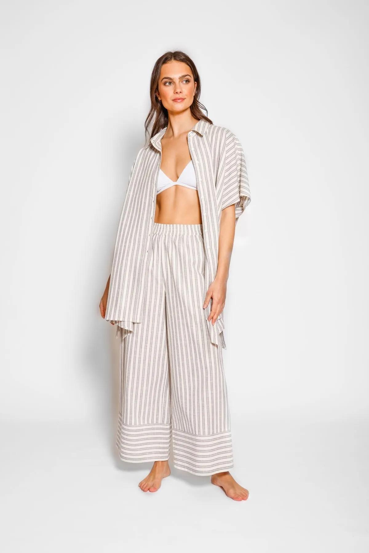 Casablanca Big Shirt Cover Up
