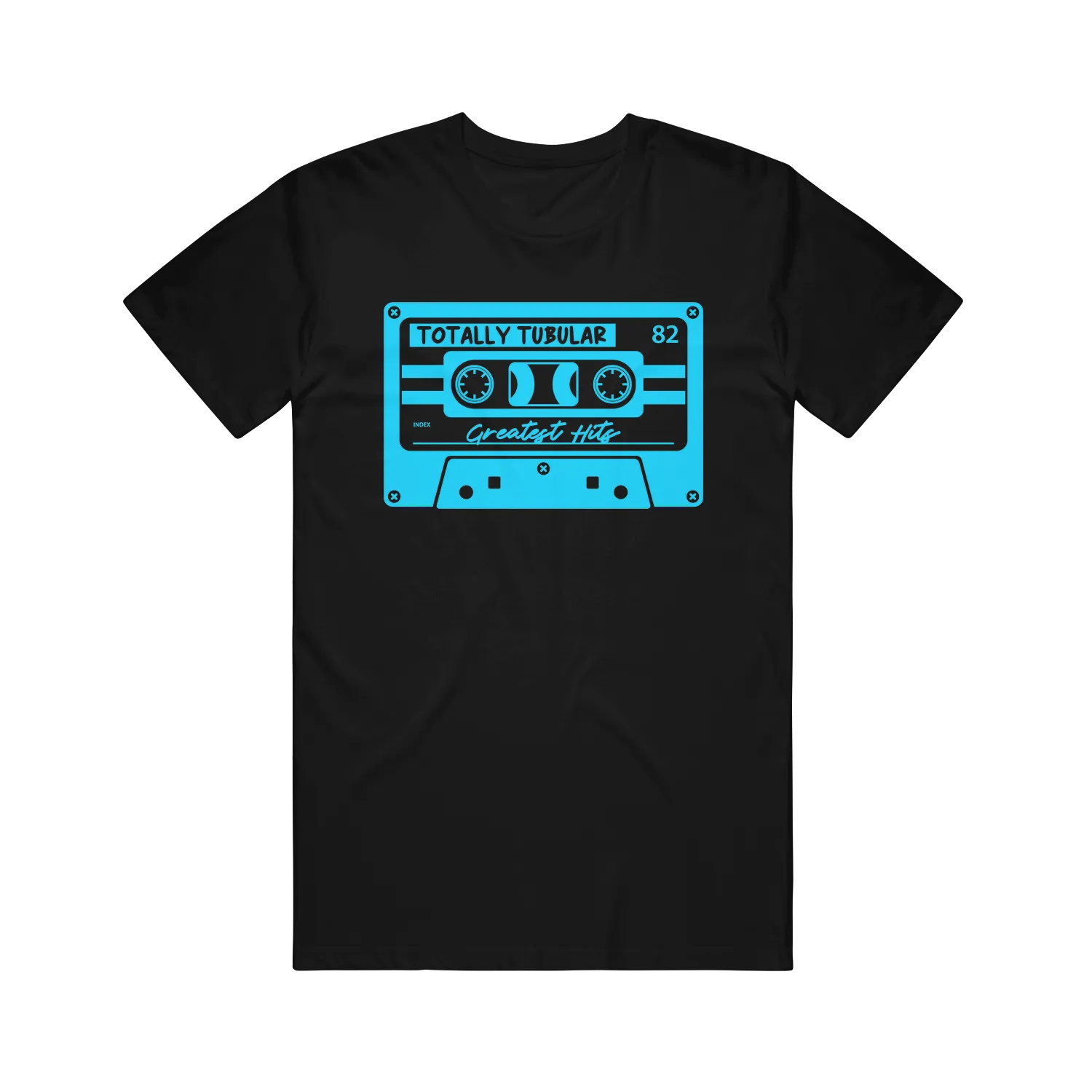 Cassette Black Tee