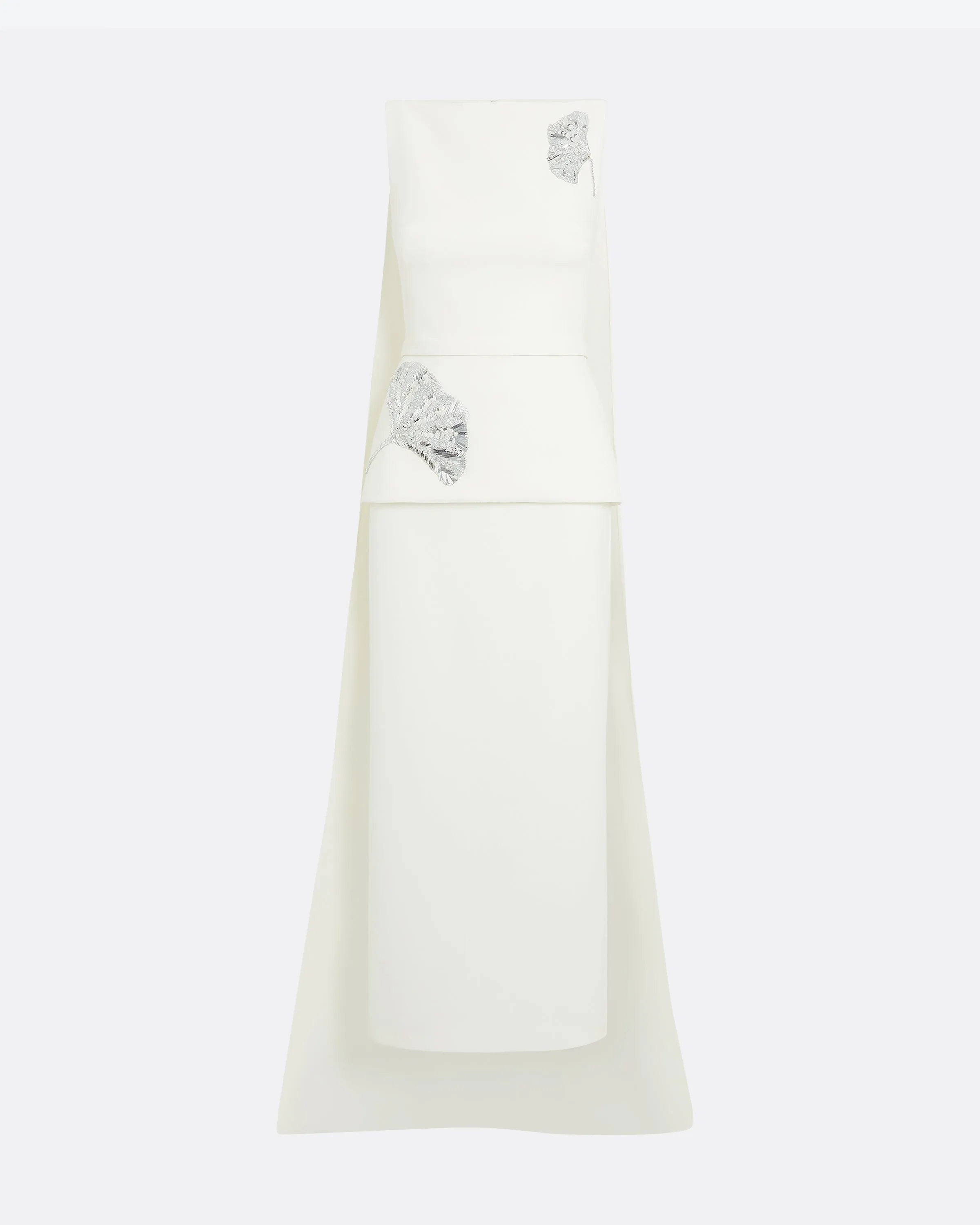 Cemile Ivory Midi Dress