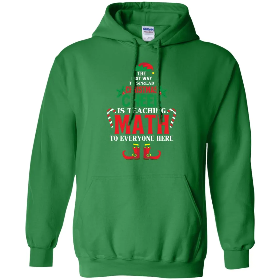 Christmas Cheer Is Teaching Math Men Pullover Hoodie