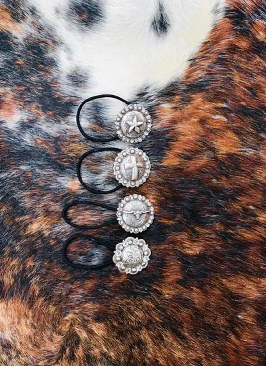 Concho Hair Ties