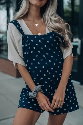 Daisy Overall Shorts FINAL SALE