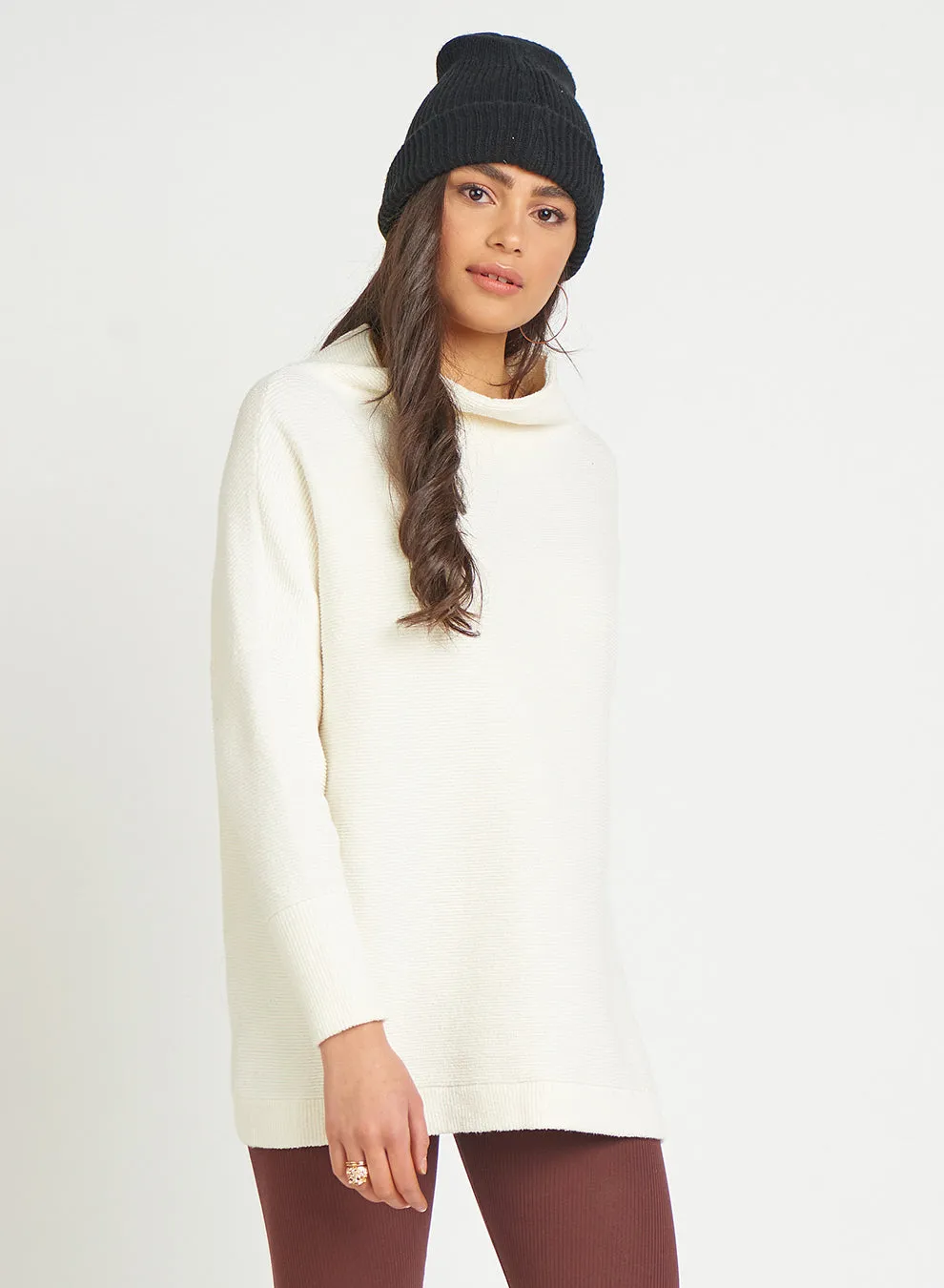 Dex Ottoman Mock Neck Tunic