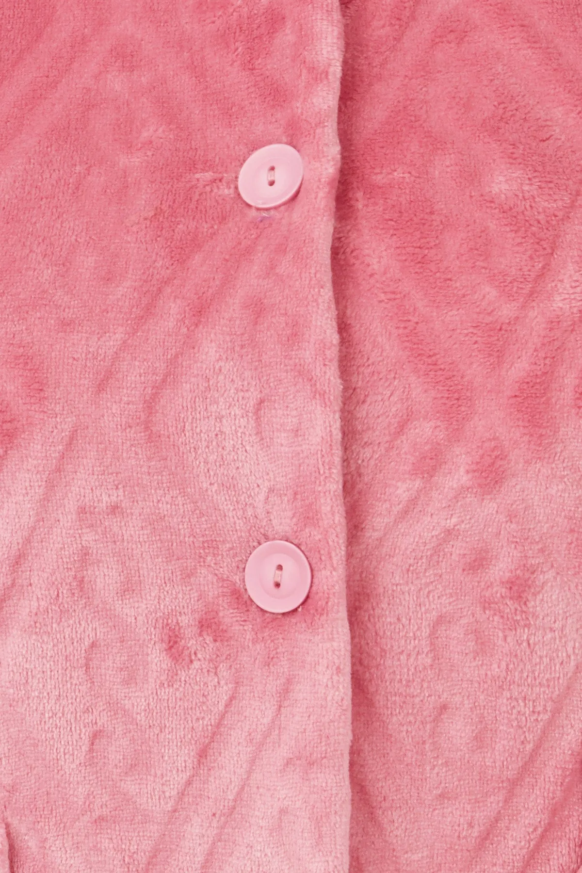 Diamond Embossed Fleece Bed Jacket