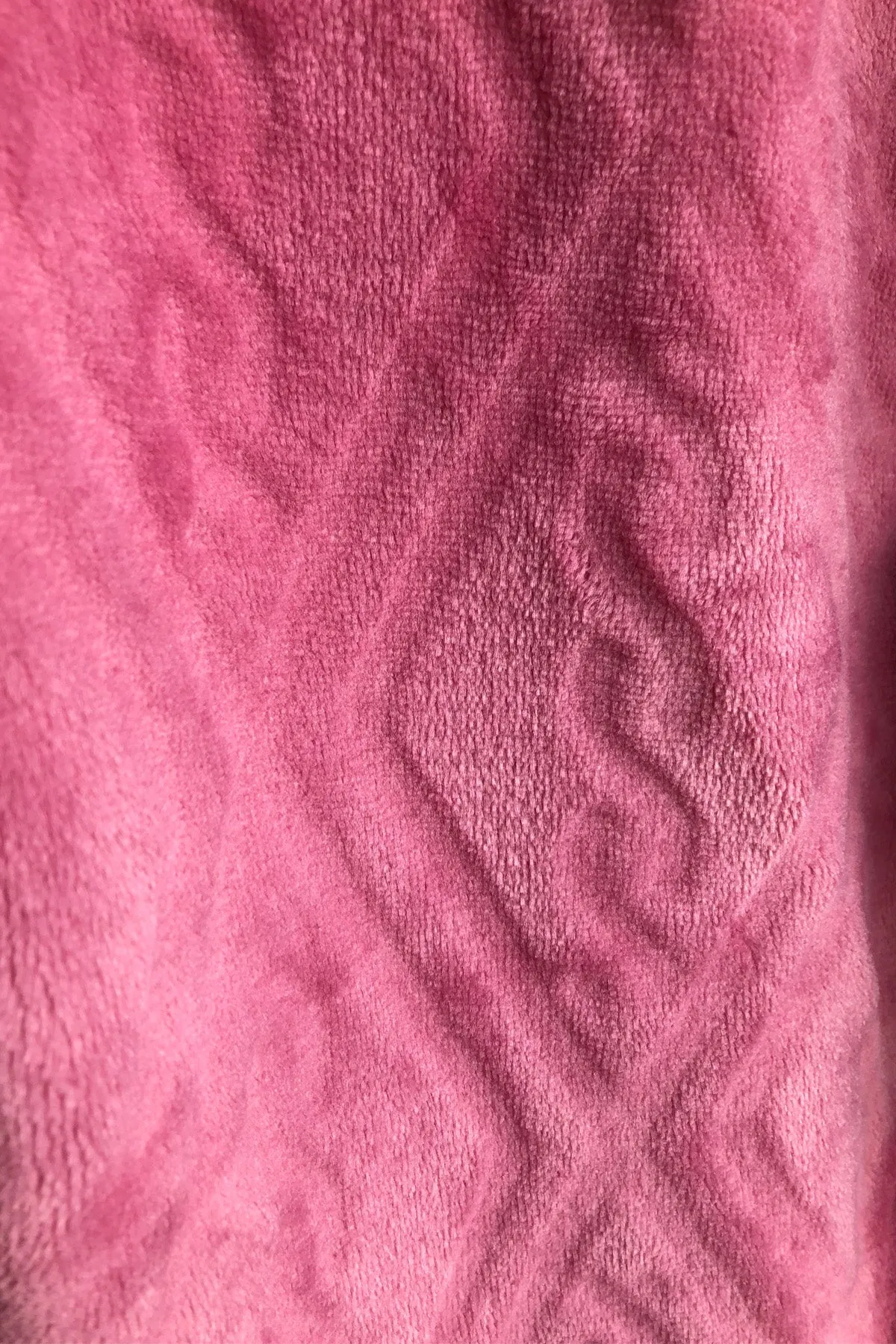 Diamond Embossed Fleece Bed Jacket