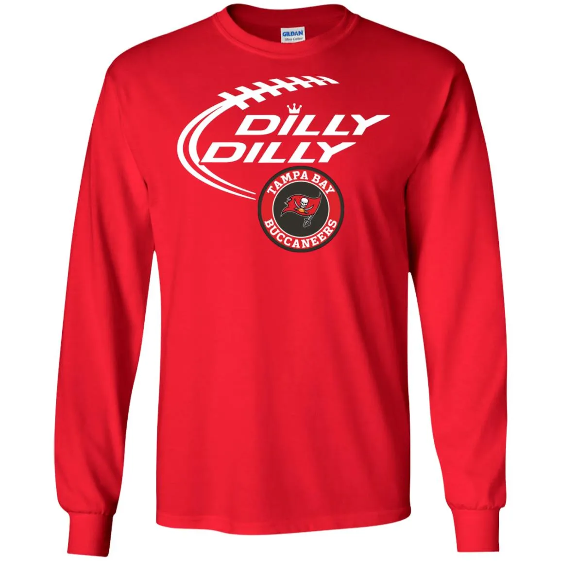 Dilly Dilly Tampa Bay Buccaneers Nfl Football Men Long SLeeve Shirt