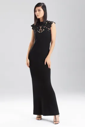 Double Knit Jersey Maxi Dress