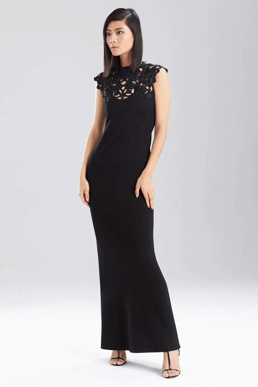 Double Knit Jersey Maxi Dress
