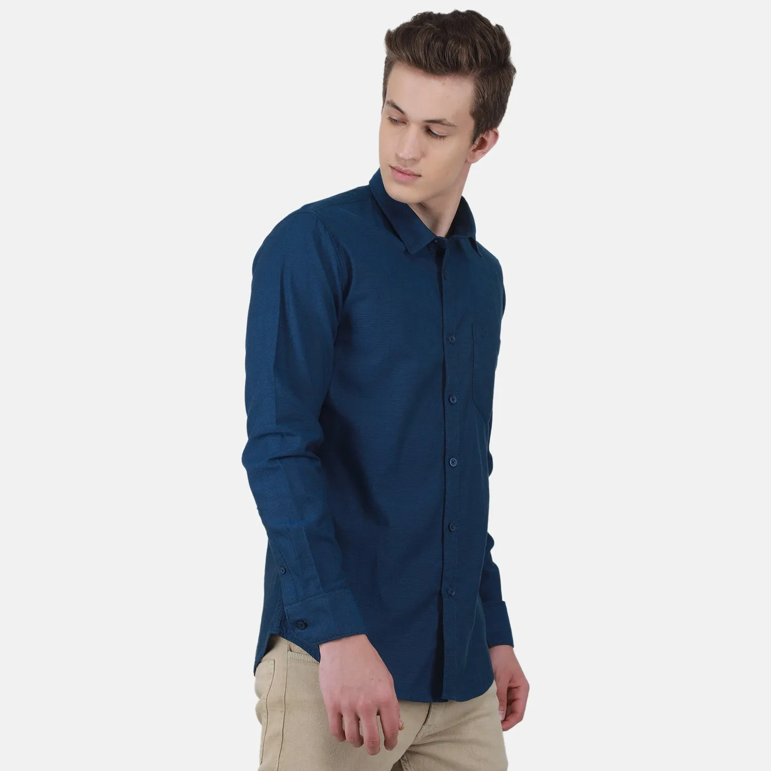 Duke Stardust Men Full Sleeve Cotton Shirt (SDO7PLA)