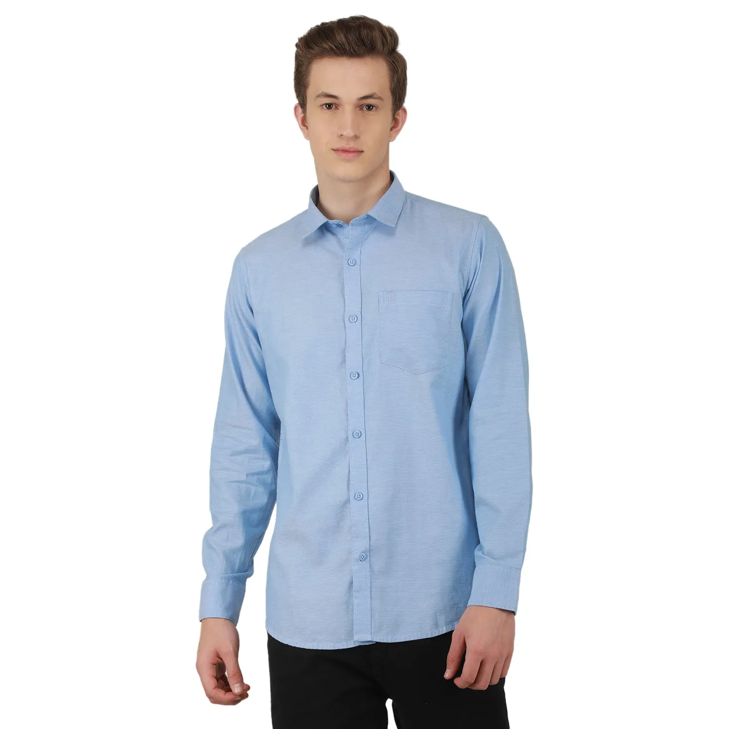 Duke Stardust Men Full Sleeve Cotton Shirt (SDO7PLA)