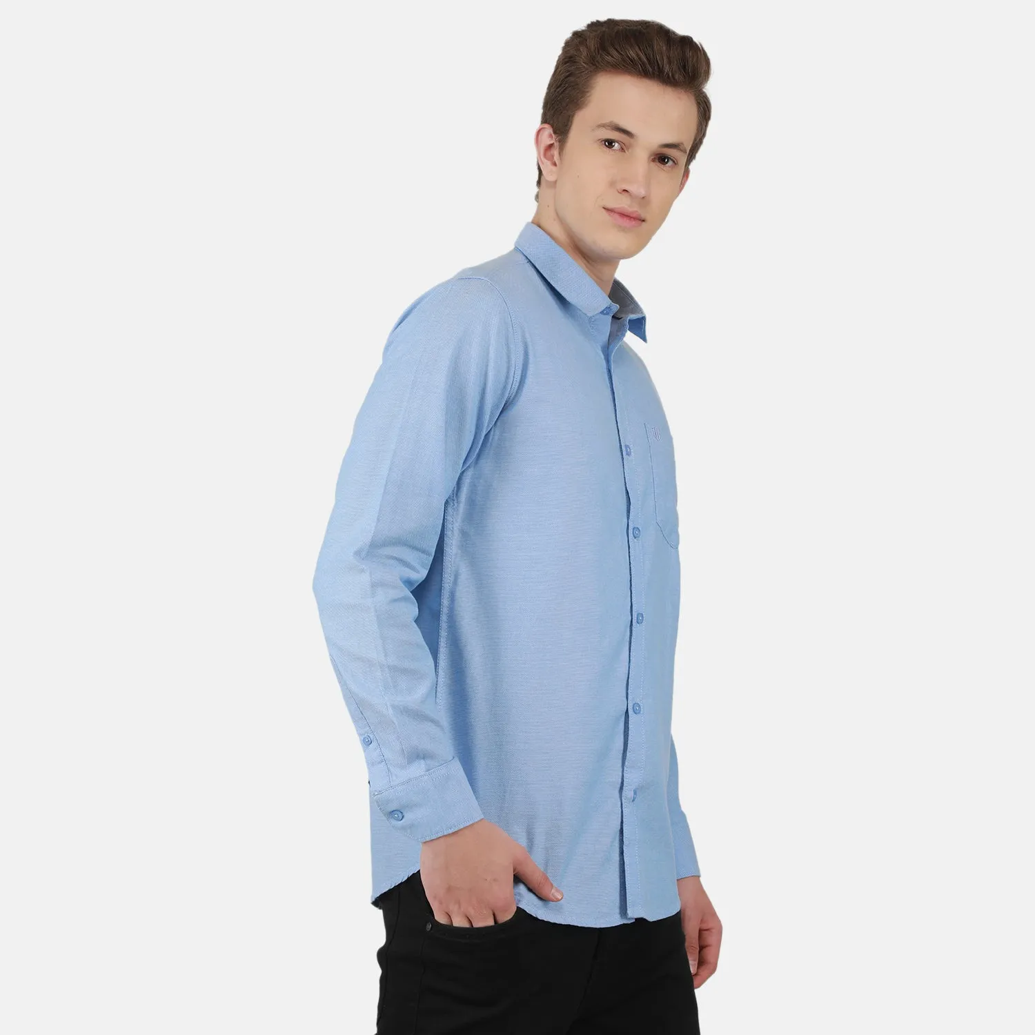 Duke Stardust Men Full Sleeve Cotton Shirt (SDO7PLA)
