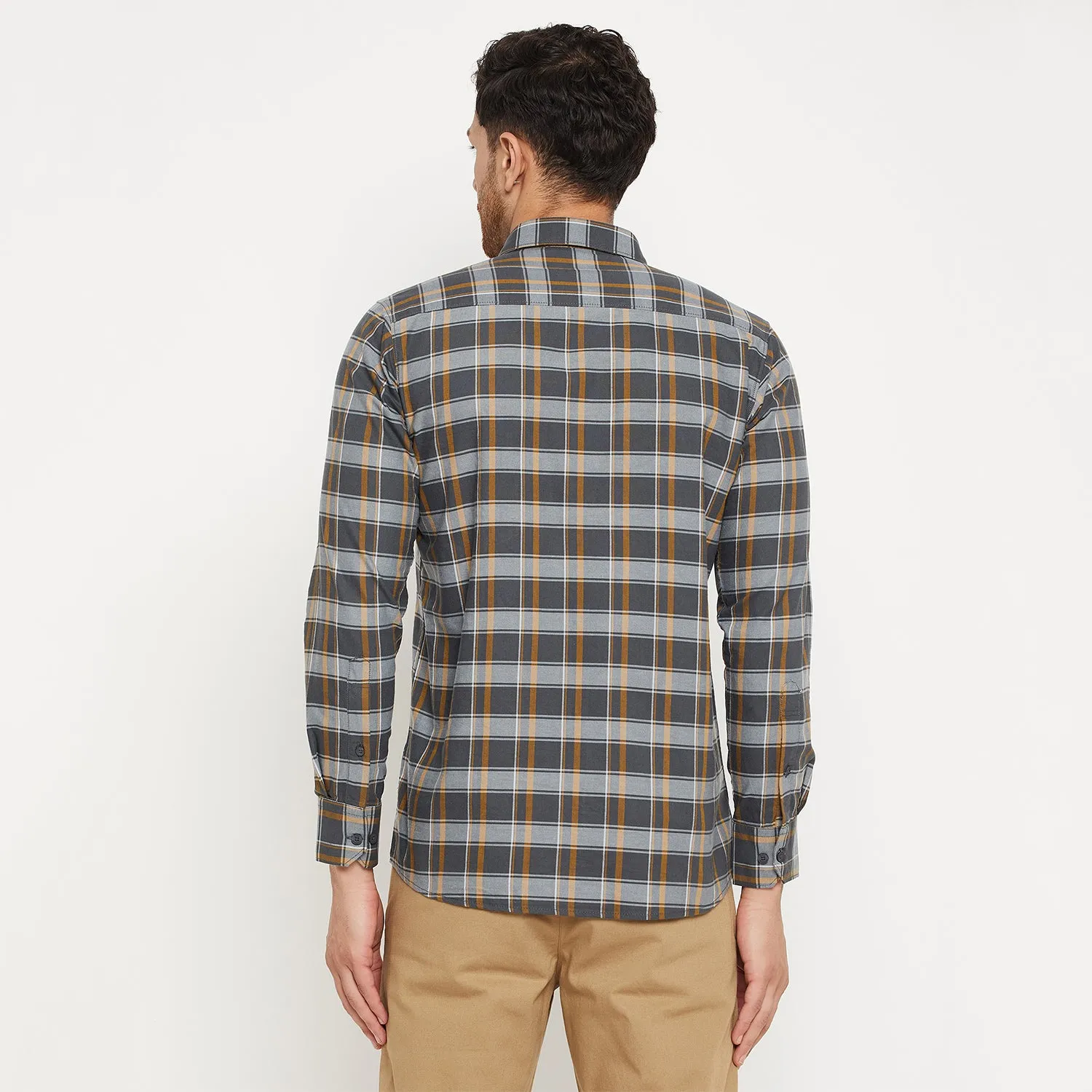 Duke Stardust Men Full Sleeve Cotton Shirt (SDO8CKM)