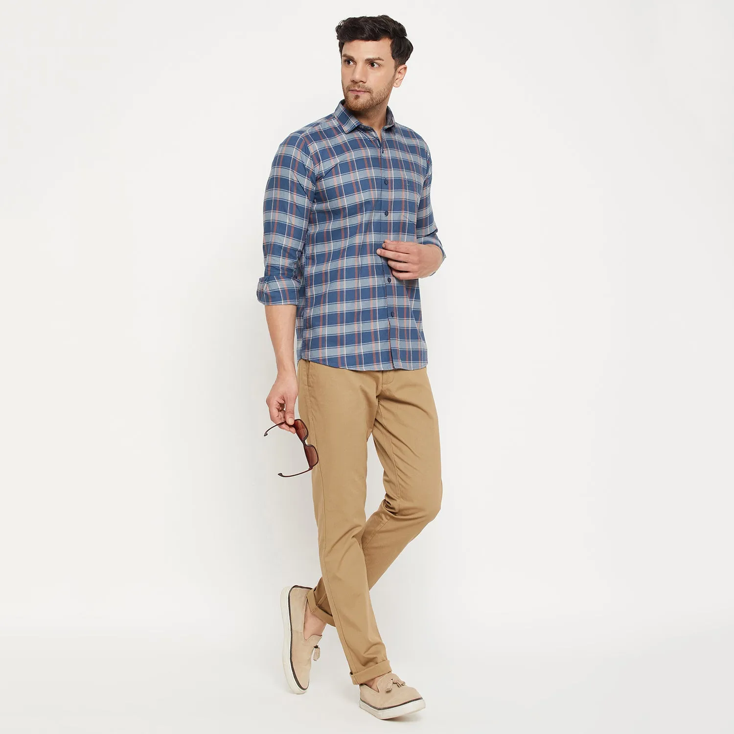 Duke Stardust Men Full Sleeve Cotton Shirt (SDO8CKM)