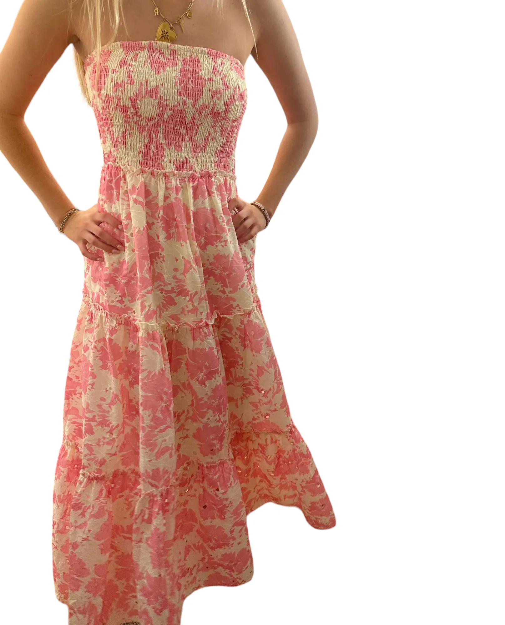 Eliza's Enchanted Floral Maxi Dress