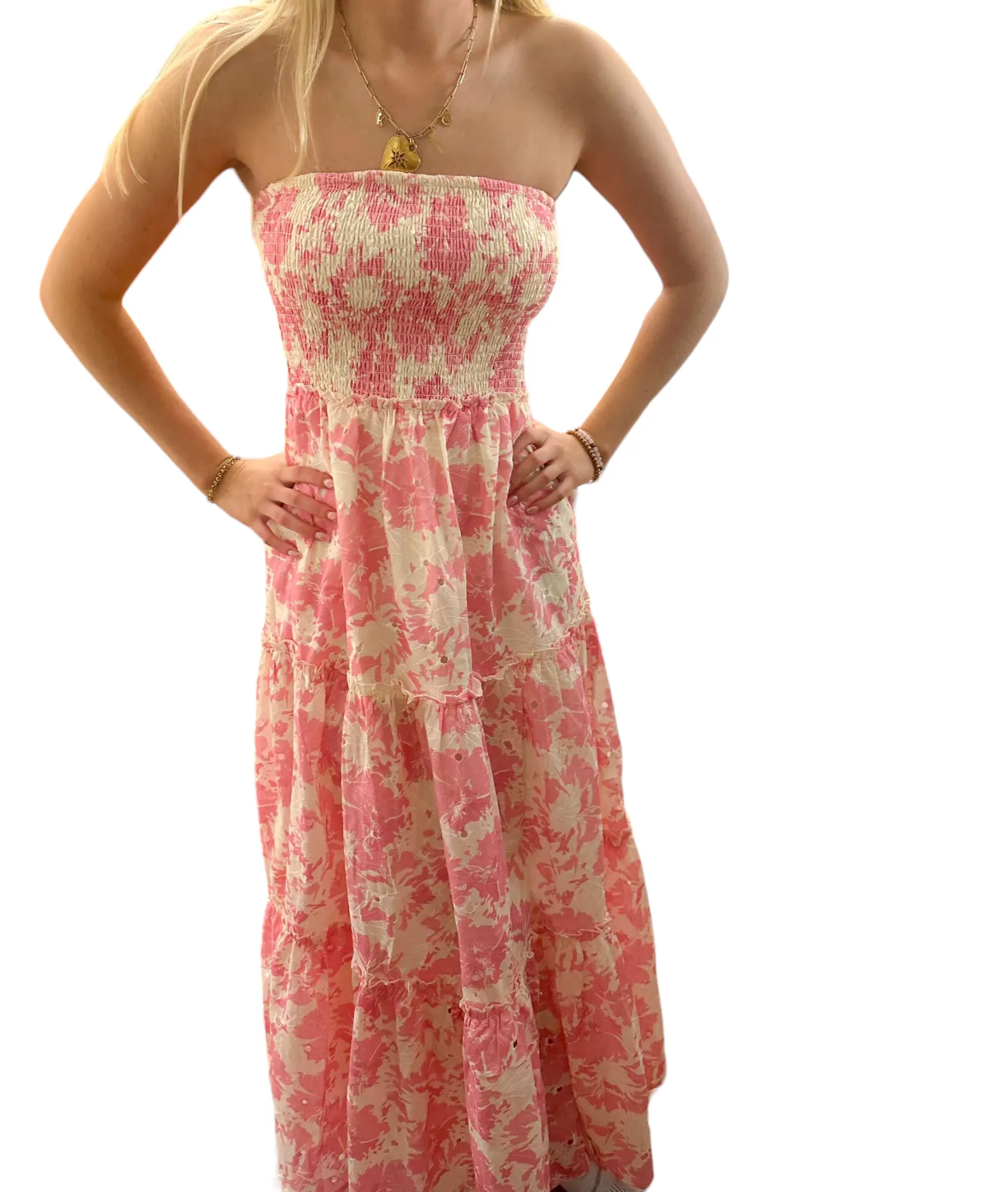 Eliza's Enchanted Floral Maxi Dress