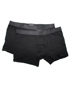 Ermenegildo Zegna Boxer Briefs Black Men Underwear 2 Pack - Stretch Cotton M SALE