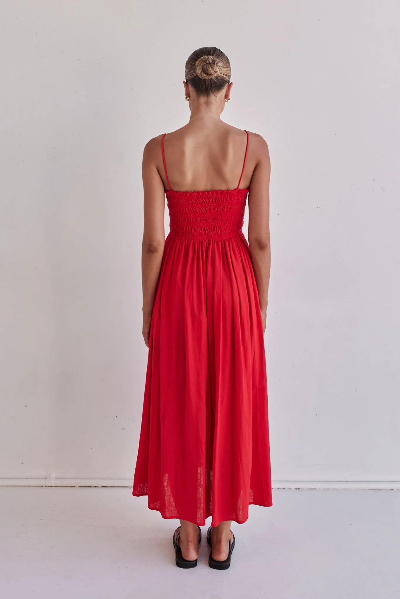 Estelle Maxi Dress (Red)