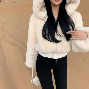 Extra Plush Hooded Sweater