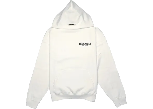 FEAR OF GOD ESSENTIALS "Photo" Hoodie White