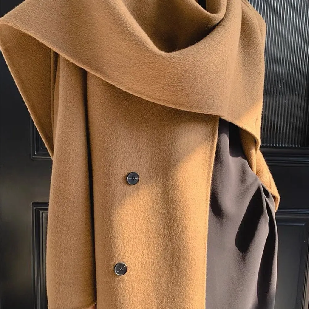 Feel the difference with our Women's Reversible Wool Coat.