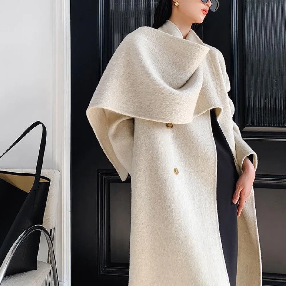 Feel the difference with our Women's Reversible Wool Coat.