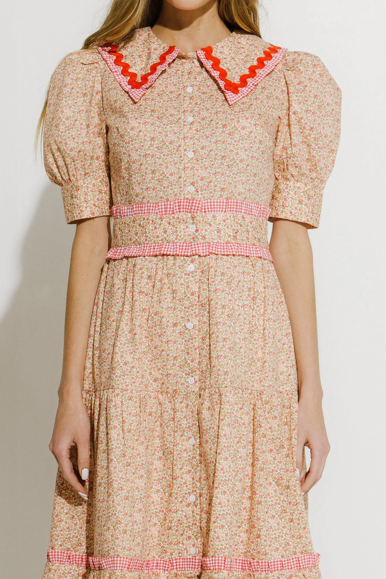 Floral Print Maxi Dress