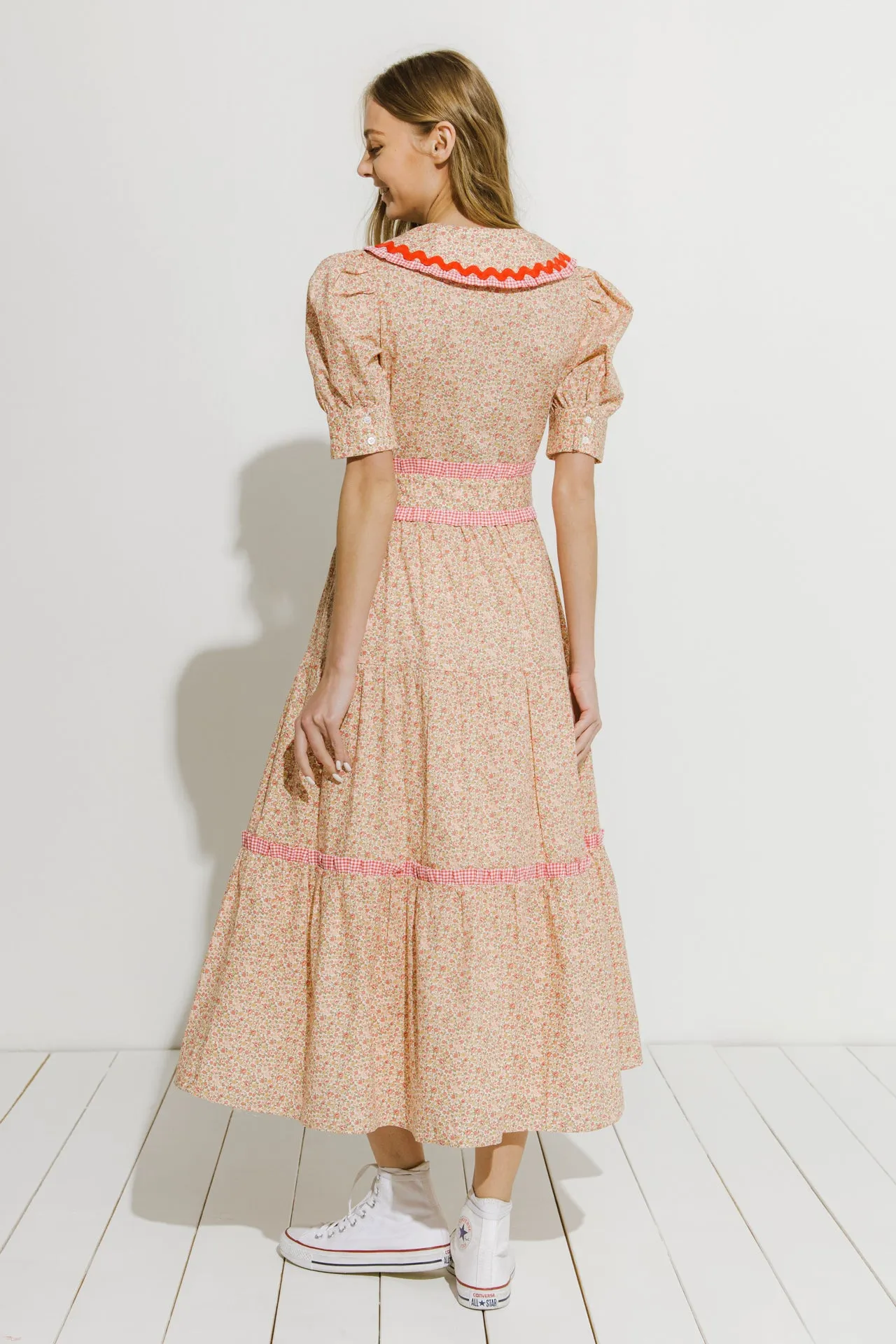 Floral Print Maxi Dress
