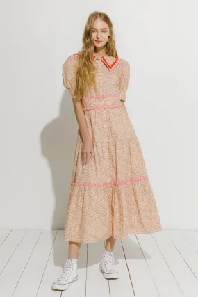 Floral Print Maxi Dress