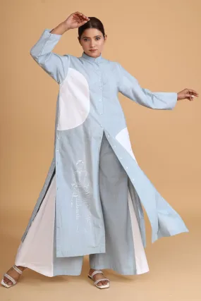 Front Patch Tunic Co-ord Set